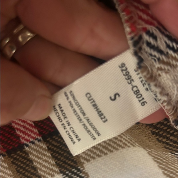 Have Red and Brown Plaid Mini Skirt - Picture 4 of 6